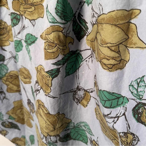 🌹 OBEY Rose Print Button-Up — Blue (XL) — Streetwear Floral Shirt - Picture 13 of 13